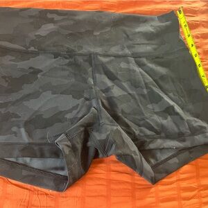 Lululemon Athletica Dark Camouflage Bike Shorts